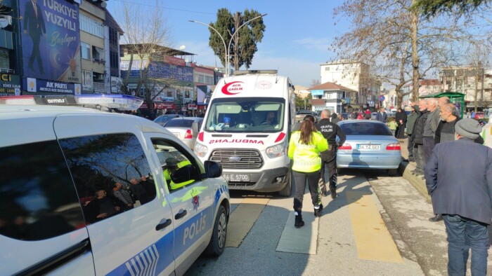 Akyazı'da yaya geçidi kazası: 1 Yaralı