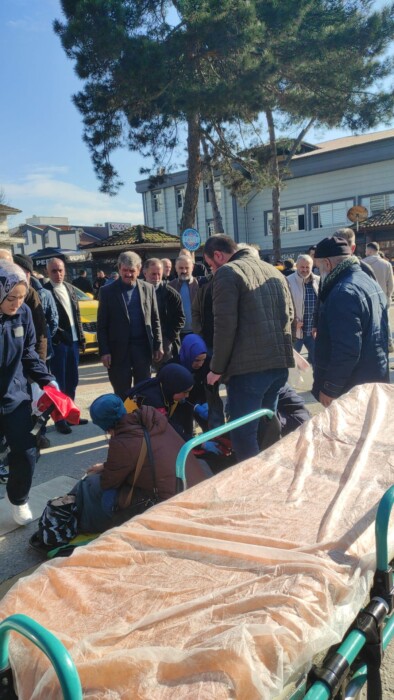 Akyazı'da yaya geçidi kazası: 1 Yaralı