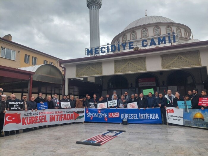 Sakarya'da israilsiz bir dünya eylemi